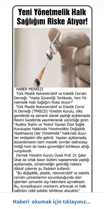yeni yönetmelik halk sağlığını riske atıyor