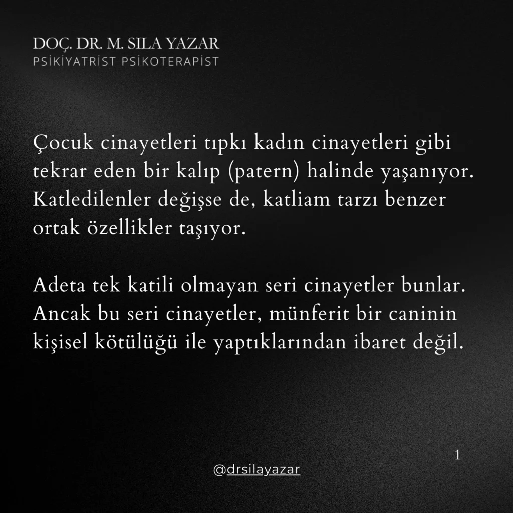 Toplumsal Bir Yara: Çocuk ve Kadın Cinayetleri