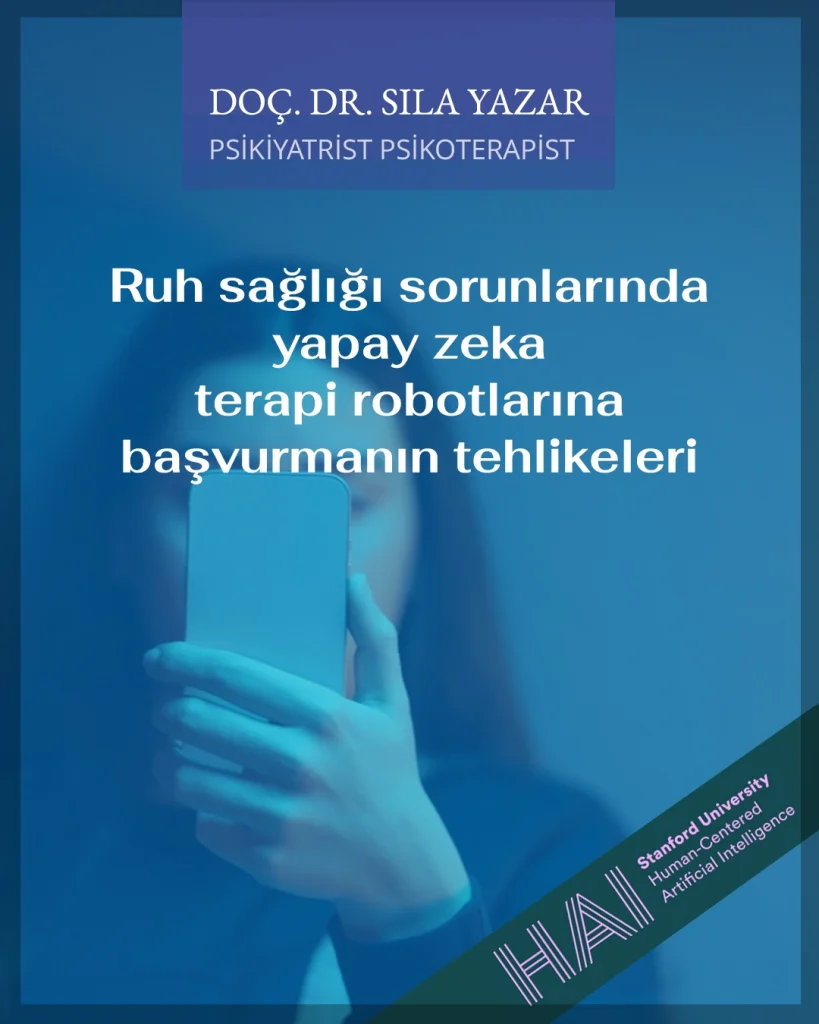 Ruh Sağlığı Sorunlarında Yapay Zeka Terapi Robotlarına Başvurmanın Tehlikeleri